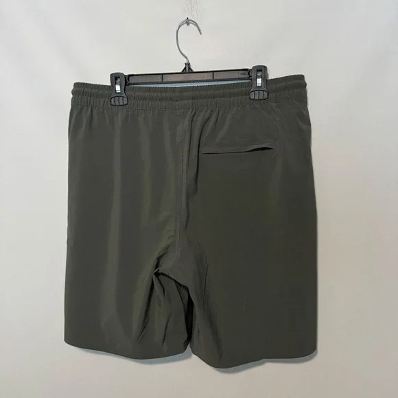 Free Fly Lined Swell Shorts Men XL Green Bamboo Charcoal Athletic Hiking Fishing - Picture 5 of 10